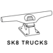 Trucks type skate Kheo