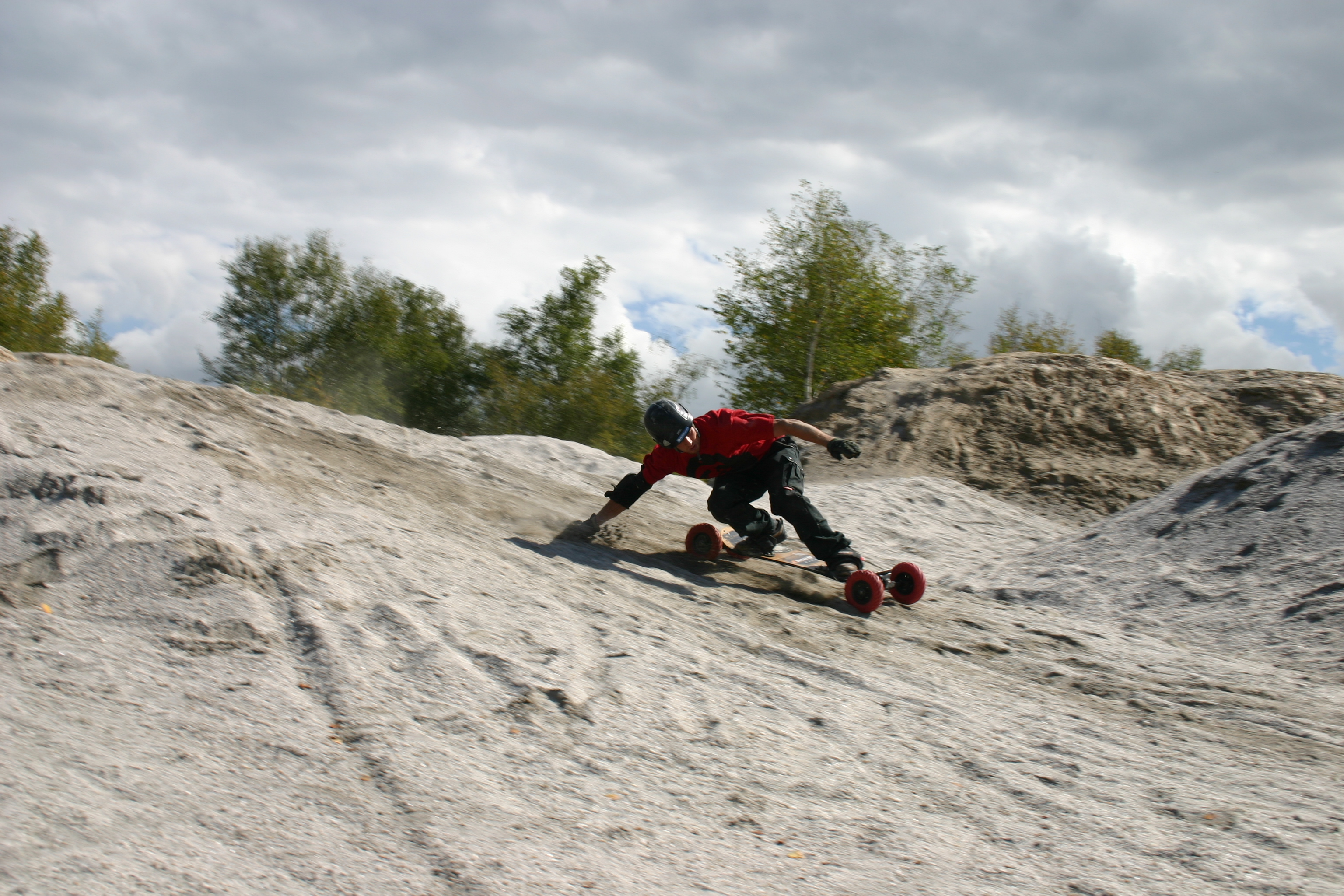 What is a mountainboard?